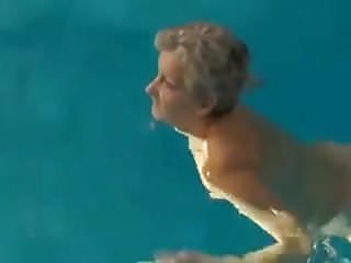 GILF, Pool, Granny Pool, Granny Dildo