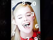 Elle Fanning - Cum Tribute 3