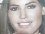 Yolanthe Cabau receives cum tribute on slutty face