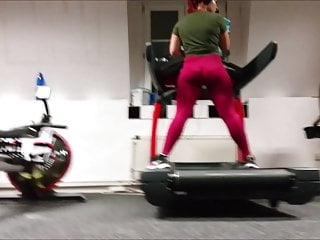 Running at the gym