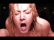 Lusty redhead slut enjoys fucking in the bathtub with lot of foam