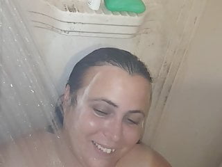 Sneak peak in shower 