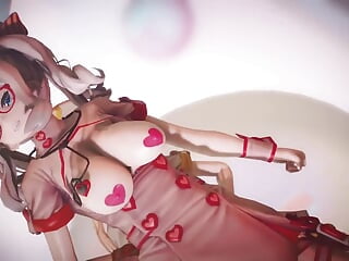 Mmd R-18 Anime Girls Sexy Dancing Clip 406