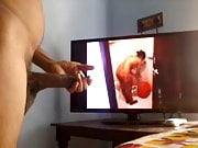 Masturbation watching porn