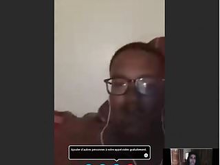 Black Moroccan Masturbate In Skype...