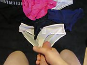 Cum on panties and thongs