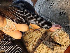 Amazing HotWife Gets Caught Toying & gets Stuffed