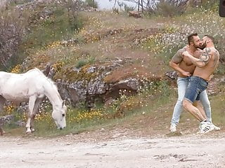 Muscle Guys Having Sex Countryside