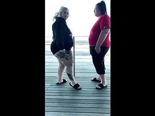 BBW, Big Juicy Booty, Blond, Big Booty Leggings