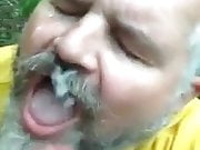 Cum in daddys mouth