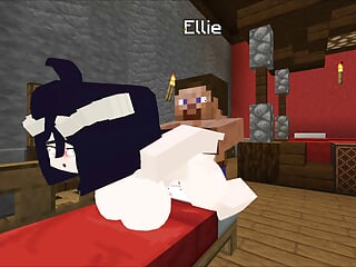 The Jenny Mod Minecraft Albedo from Overlord is horny and ready to suck and her pussy ravaged