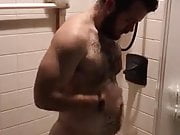 Shower boner