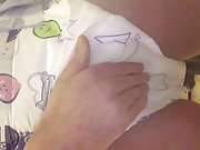 cute diaper wetting
