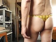 sexy string bruno banani gold bars