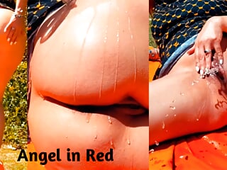 Amateur Homemade Wife, Amateur MILF, Girl Squirting, Park