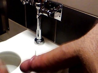 Big Cock, Blond, Public Restroom, Blonde Public