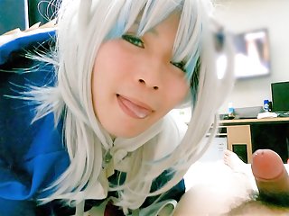 Eat creampie shemale hololive cosplay...