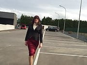 new skirt. mother of all satin skirts )))