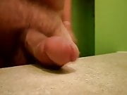 jackmeoffnow cbt curved thick dick erection slap on counter