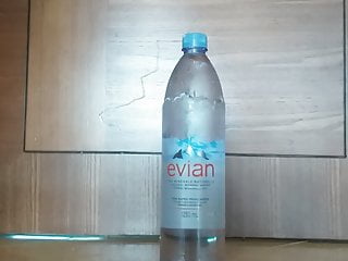 Evian bottle fuck...