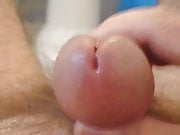 Close up cumshot