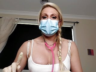 Nurse Mask Handjob