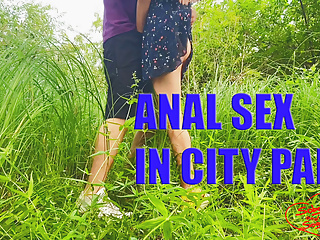  video: FUCKED BEAUTY IN THE ASS IN CITY PARK – MULTI CUM -SOboyandSOgirl