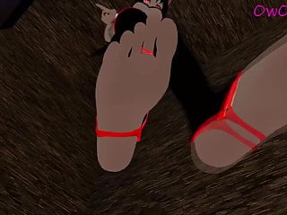 Worship my perfect feet (Pov and moaning) VRchat