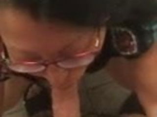 Tanned Asian Step Mom Glasses Bj