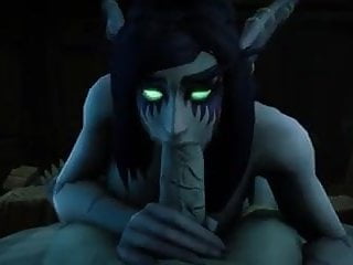 Warcraft Night Elf X Undead