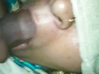 Cum in Her Mouth, Facial, Aunty Lover, Indian Mature