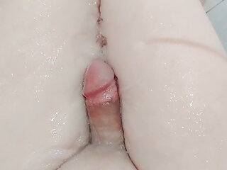 We Are Having A Hot Bath With My Cute Cock Under How Shower Pre Cumming Masturbation Cute Ladyboy Shemale Femboy Sissy