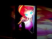 Sunset Shimmer Cum Tribute