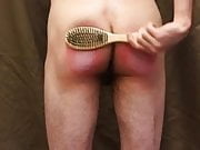 hairbrush selfspank