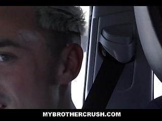 Twink Stepbrother Goes Cruising With Jock Stepbrother Pov