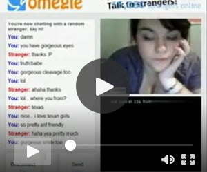 Omegle Babe with huge Breasts