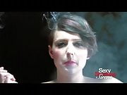 Smoking Fetish - Blonde Nico Smokes a Cigarette