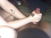 I Jerked Off BBC from Gym when My BF was Working