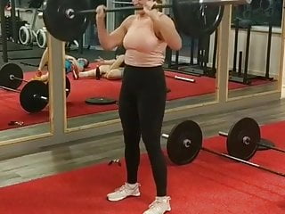 Do you like the way my tits bounce when I exercise?