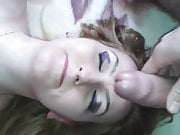 My girlfriend loves when I cum on her face like this