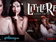 GIRLSWAY - Little Red Cassidy Klein Satisfies Penny Pax And The Flower Girl During A Steamy Seance