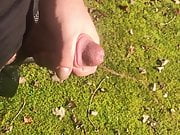 Slowmo Cum Outdoors