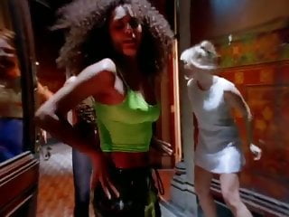 Mel B hard nipples in clip from &#039;&#039;Wannabe&#039;&#039; video 