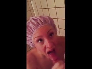 Deep Throats, Shower, Blowjob, Deep