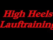Lauftraining in High Heels