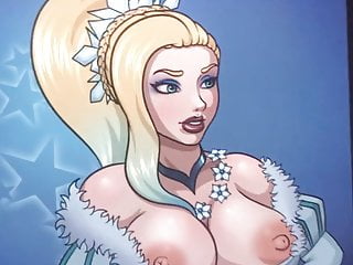 SMITE Ice Queen Aphrodite Cum Tribute