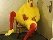 Chicken COSTUME in Chair