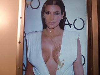 Kim Kardashian Cum Tribute 7