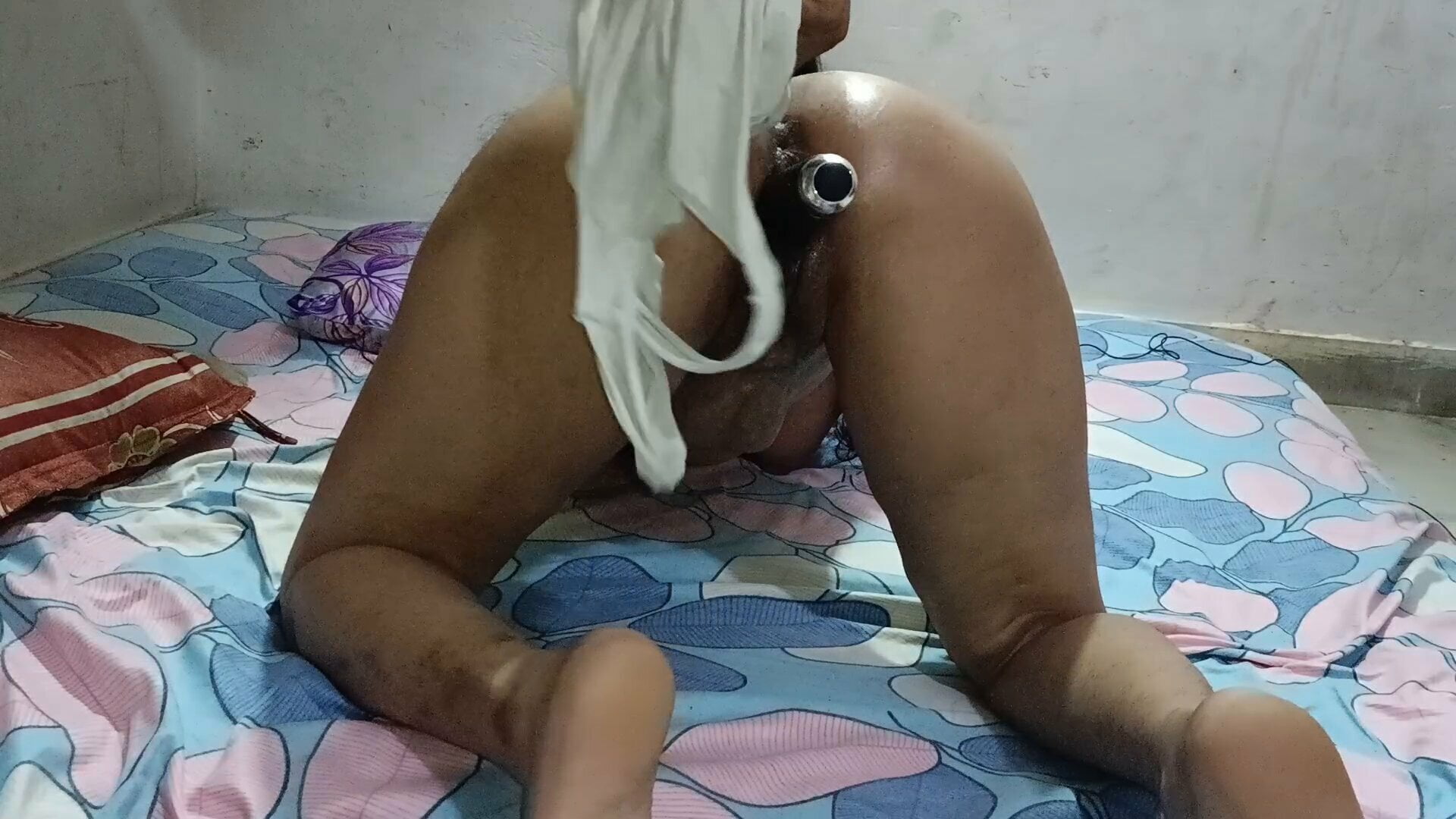 Indian hardcore painful anal fucking coconut oil wear with painful anal sex