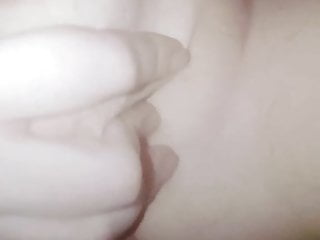 Lahore wife squeezing her boobs